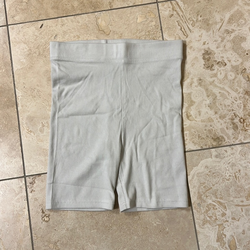 Talentless Ribbed Biker Shorts